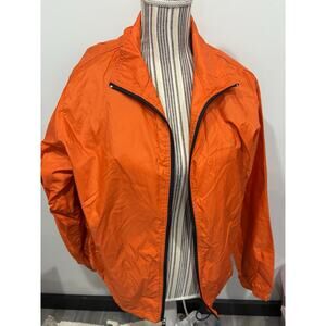 Gap Orange windbreaker raincoat jacket men’s Small #windbreaker #rain #jacket